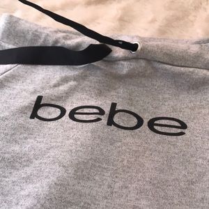 Bebe Shoulder less sweater!